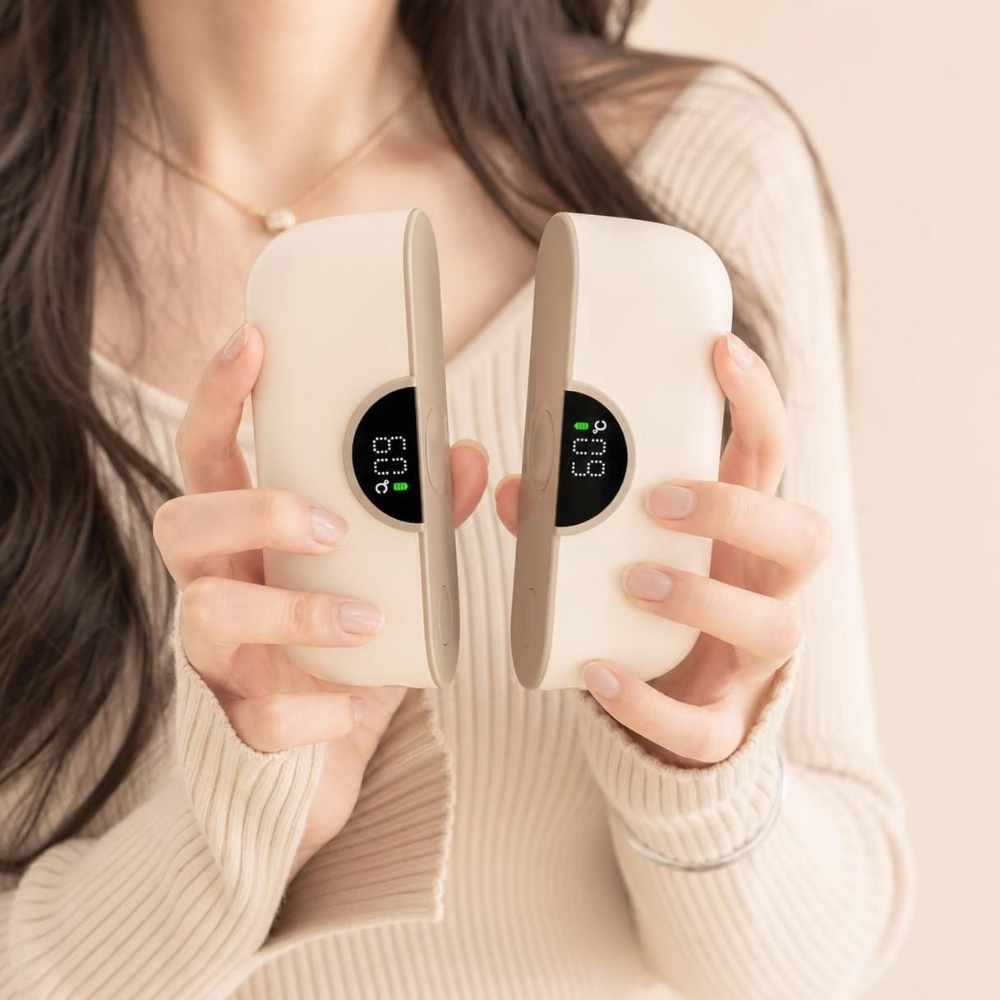 시크벨 충전식 휴대용 손난로 대용량배터리 4500mAh 2개
